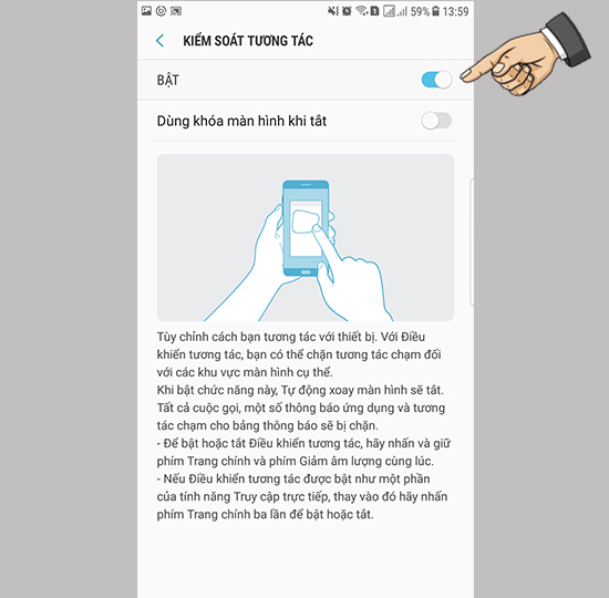 Kích hoạt tính năng